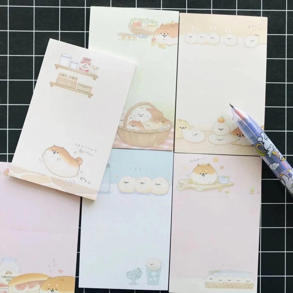 Shiba inu memo pad note pad cute cartoon fun note stationery